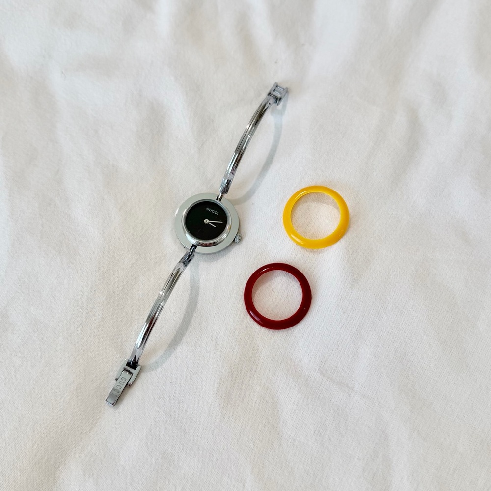 Gucci Vintage Interchangeable Bezel Watch